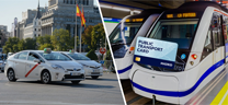 Taxi + Transport Publique Madrid 